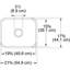 21" L x 17" W Undermount Kitchen Sink-4561700