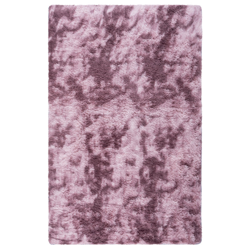 Ziska Shag Performance Abstract Rug, Rectangle 5' x 8'