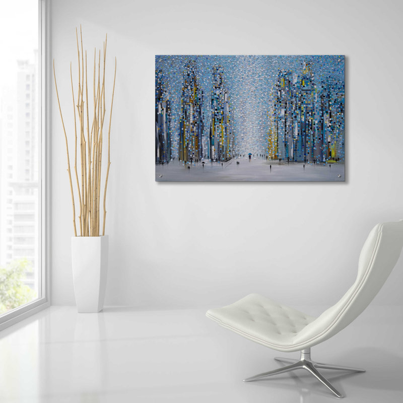 «Sunny City» par Ekaterina Ermilkina - impression sans cadre, L 36 po x H 24 po