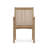 Guardacosta 6 - Person Teak Wood Patio Dining Set with Extendable Oval Table