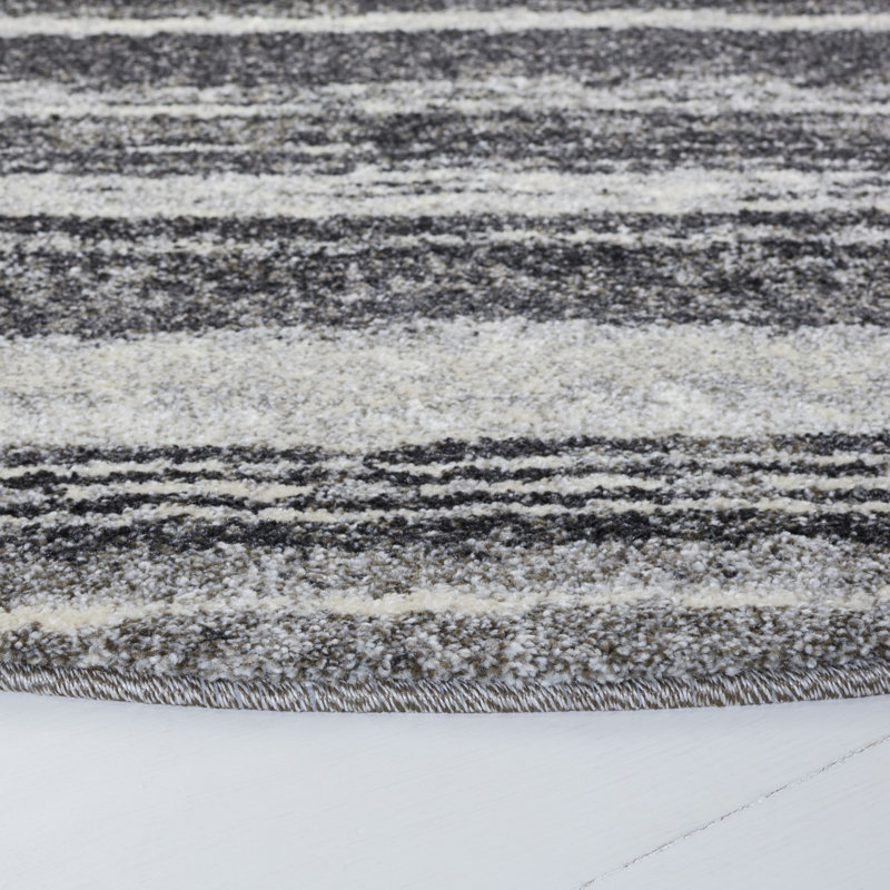 Kazlyn Retro Performance Abstract Rug, Rectangle 2'3" x 5'