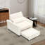 Chaise longue, fauteuil et fauteuil en velours côtelé Accent-1001919793