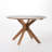 Renaud 4 - Person Wood Patio Dining Set with Round Table