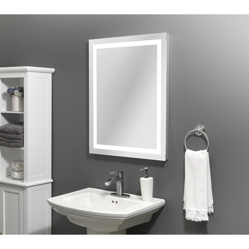 Miroir de salle de bain lumineux moderne à del Bella