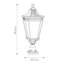 Tilda Mirrored Pier Mount Light-18740265