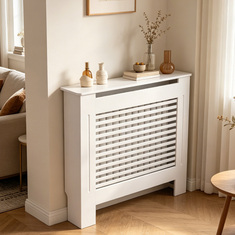 Jebediah Radiator Cover, 92.2 cm H x 111 cm W x 19 cm D