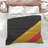 Black Yellow Red Stripes Comforter-126746327