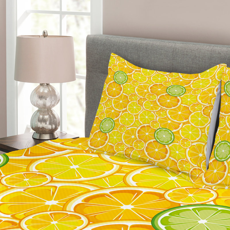 Bedspread Set with Shams, 220 x 264 cm