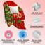 Plaid de Noël en flanelle polaire JYK, léger, respirant, doux et chaud en microfibre pelucheuse, 127 x 152 cm, motif sapin Ho Ho-134777749