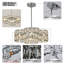Lustre tambour 4 lumières à longueur réglable-733590630