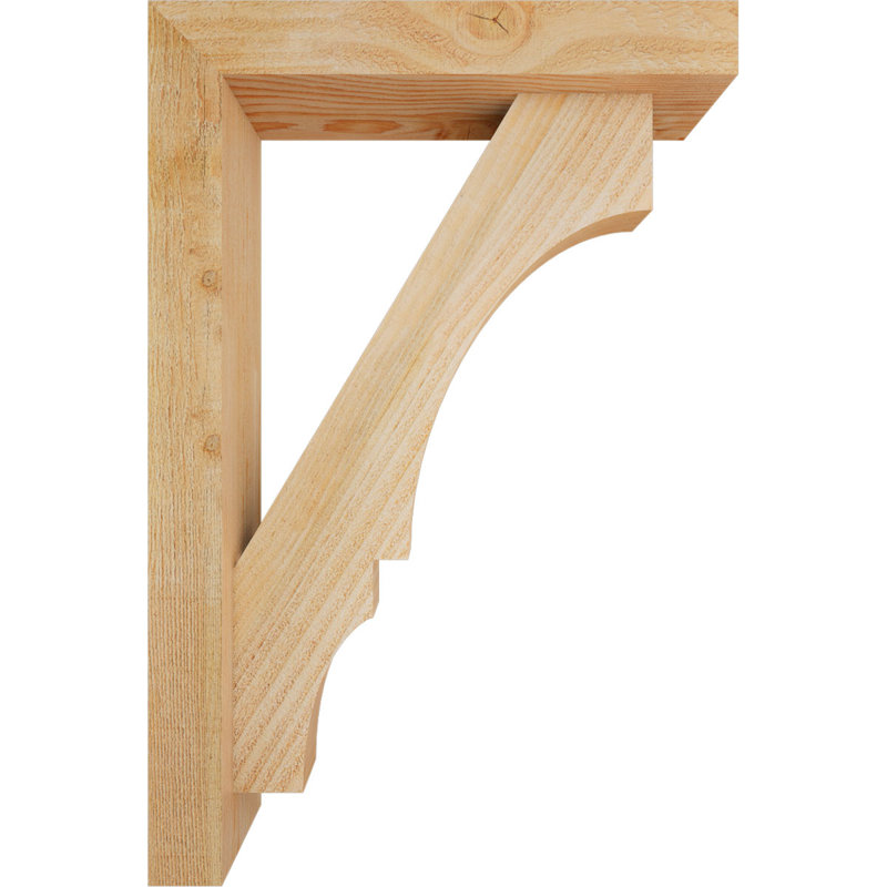 Support de bloc Balboa avec entretoise décalée, 24x16, Sapin Douglas de l 4 po (scié brut)