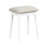 Luxury Vanity In White With Led Lighted Mirror, 4 Drawers And Padded Stool For Bedroom Storage Decoration