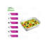 Plaques de cuisson oblongues en aluminium 1LB Ecoqualité (1000)