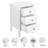 Modern Side Table End Table with Drawers