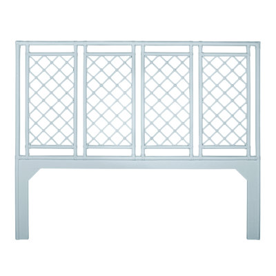 X And Diamond Open-Frame Headboard