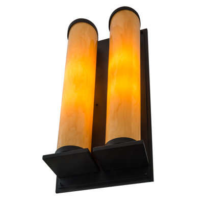Steel Flush Mounted Sconce