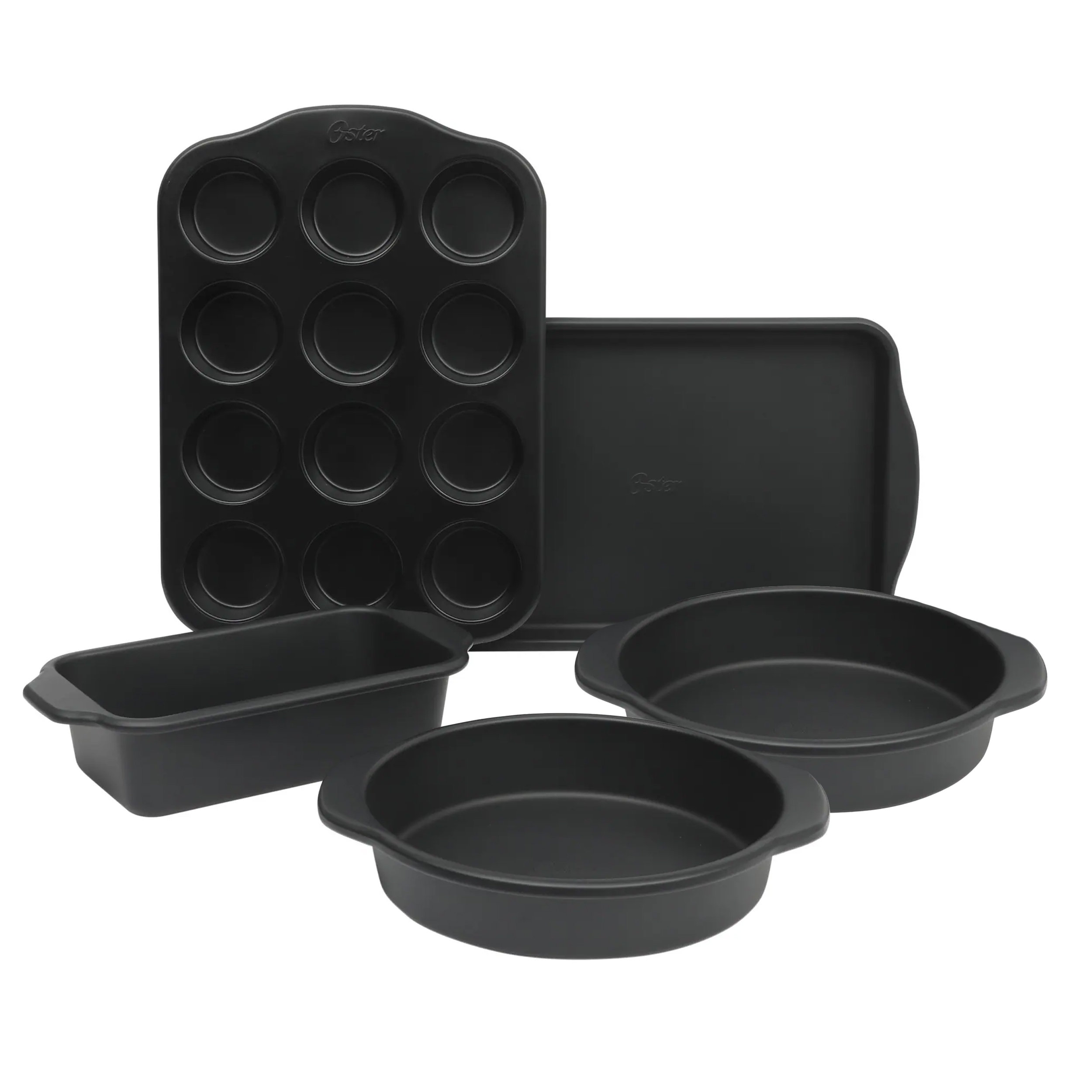 Oster Teston Platinum Collection 5 Piece Nonstick Carbon Steel Bakeware ...