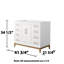 Base de meuble-lavabo simple 41,75 po Marlena seulement-79721432
