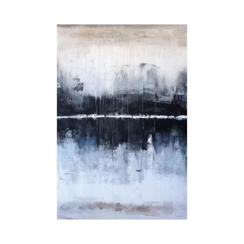 Horizon II by Radiana Christova - Wrapped Canvas Painting, 20.32 cm H x 30.48 cm W