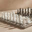 Jeu d'échecs en marbre-88130508-88130509