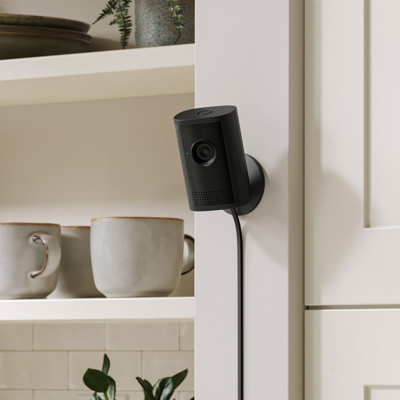 Ring Indoor Cam Plus Black, Black