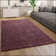Jetse Solid Colour Shag Area Rug