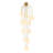 11 - Light Dimmable Tiered Chandelier