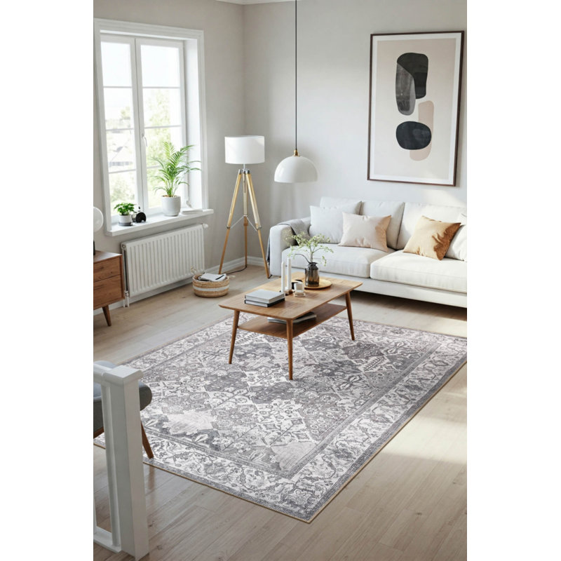 Tapis en chenille lavable Stonart, Rectangle 6 pi 11 po x 10 pi 3 po