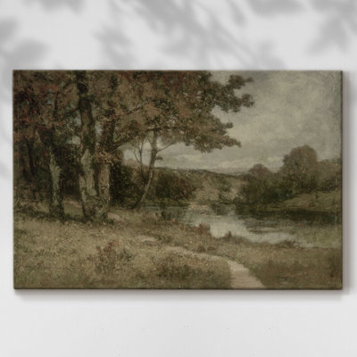 Paysages rétro-DCCxxvii -Galerie enveloppée Cavas