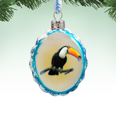 Sea Birds Holiday Shaped Ornament Set