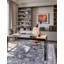 Tapis contemporain contemporain de couleur encre Hugley-1575149396