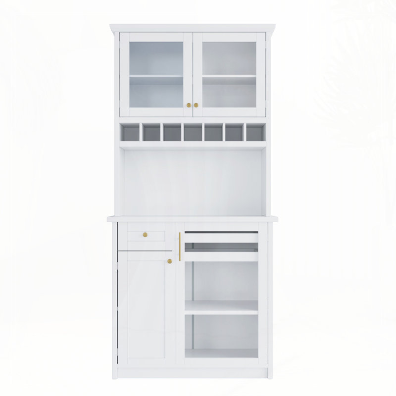 Buffet sur pied Farmhouse, Blanc