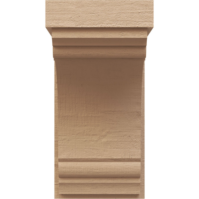 Bois de cèdre brut Warren, H 18 po x l 9 po x P 9 po
