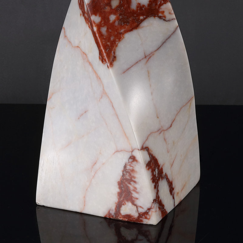 Mayalenn Table Lamp, Red/White