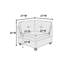 Canapé modulaire en chenille gris cendré modulaire 6 pièces: 3 canapés d'angle, 2 fauteuils sans accoudoirs, 1 dossier, 1 base classique de grande taille 6 pièces: tendance