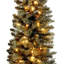 3.94' H Lighted Artificial Pine Christmas Tree
