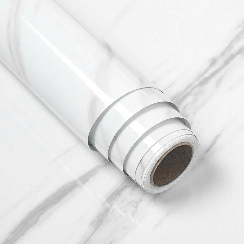 Marble Waterproof Oilproof Self Adhesive Wall Paper for Countertop