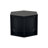 Lakeyia 47.24'' Hexagonal Coffee Table Side Table Nightstand Burmese Sumac 2PCS-934912317