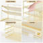 Range-papier à 6 niveaux, organisateurs et accessoires de bureau, classeur de bureau, accessoires de bureau pour fournitures de bureau (or)