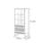 Multi-Purpose Metal and Wood Storage Cabinet