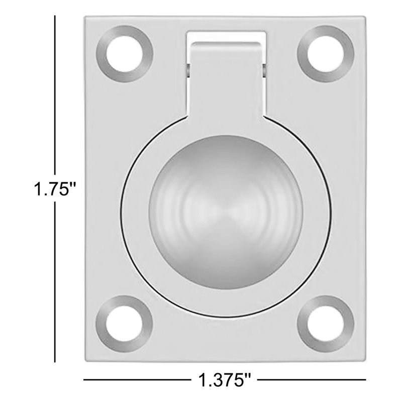 Ring Pull, PVD Polished Brass