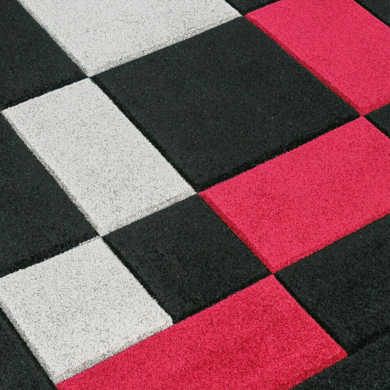 Brener Plaid Area Rug, Rectangle 60 x 110cm