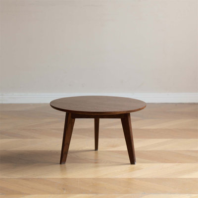Solid Oak Wood Coffee Table, Perfect for Home Office and Study, Easy Assembly, Durable and Stylish Low Center Table