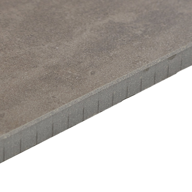 Tuile de champ en porcelaine 6 po x 24 po circulaire Fairfield