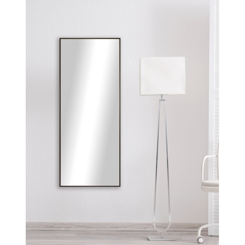 Derosier Metal Flat Wall Mirror, 58" H x 20" W