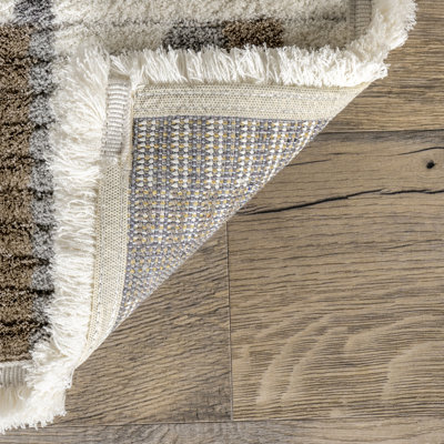 Avianna Giraffe Kids Fringe Area Rug