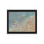 Seashore Star, impression murale encadrée noire