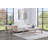 Dorran White Marble Top Square End Table
