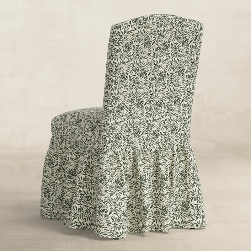 Upholstered Dining Chair, Olive