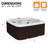Lifesmart LS600DX 230 Volt 7-Person 65-Jet Square Hot Tub with Ozonator-124883429
